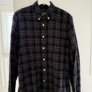 Scotch and Soda Black/Grey button down shirt